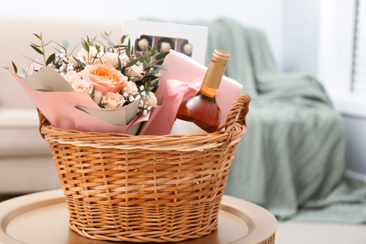 Highlights of the Heavenly Hamper: Hand-picked gifts filled with heartwarming flowers