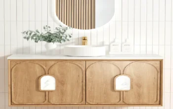 wooden vanity units
